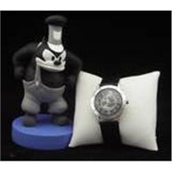 Disney Villain Watch Black Pete RARE w/Figurine#1848217