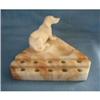 Image 1 : Alabaster Pencil and Paperclip Holder #1848279