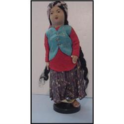 Doll Cloth India Woman Himalayan Hill 10"  #1848309