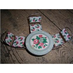 Vintage metal doll house table & chairs #1848325