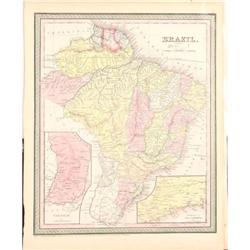 Map of Brazil by Mitchell #1861695