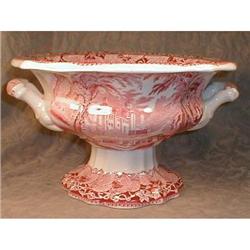 Masons VISTA Compote CENTERpiece PINK - Vintage#1862140