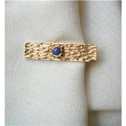 VINTAGE 1950's 14K  YELLOW GOLD TIE BAR / MINT #1862145