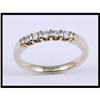 Image 1 : Simple 14K Yellow Gold Channel Set Diamond Band#1862163