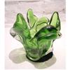 Image 1 : Beatiful Ashtray Green Murano Crystal #1862236