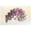 Image 1 : Sterling and rhinestone leaf pin #1862273