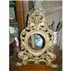 Image 1 : Antique Gilt Metal Picture FrameWatch holder #1862435