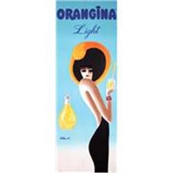 Orangina Light - Original Advertising Poster #1862574