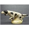 Image 1 : ANTIQUE PEDESTAL FIGURE SETTER DOG #1875433