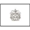 Image 1 : ROYAL CROWN DIAMOND ENCRUSTED PENDANT(was $500)#1875802