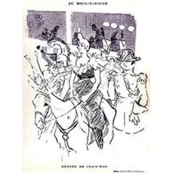 Original Lautrec Lithograph, 1896, Entree De #1876253