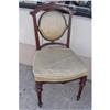 Image 1 : 19c Walnut Eastlake Victorian Side Chair #1876337