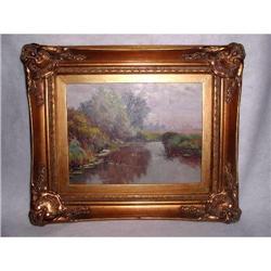 French Oil On Canvas Framed C.1900  Unsigned #1886270