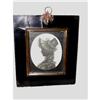 Image 1 : French Silhouette Acorn Frame 19th Century  #1886311