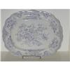 Image 1 : Large blue and white platter #1886452