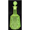 Image 1 : Val St Lambert Vaseline Glass Decanter #1886680