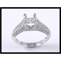 A Pretty Diamond Ring Mounting #1886856