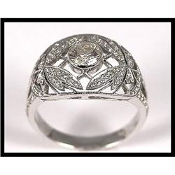 Beautiful 18K White Gold Diamond Ring #1886859