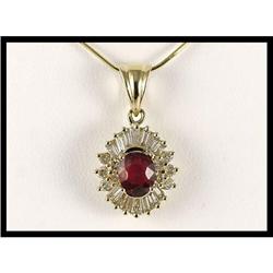 A Classic 14K Yellow Gold Pendant #1886860