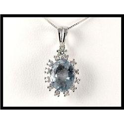 Unusual Aquamarine Pendant #1886868