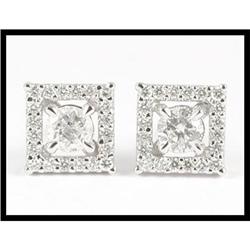 Shimmering Diamond Earrings #1886887