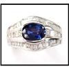 Image 1 : Unusual Sapphire Diamond Ring(was $6100) #1886906