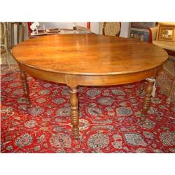 Period Louis Philippe Demi Lune Table #1887163