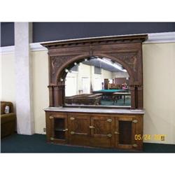 Walnut Back Bar #1898840