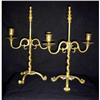 Antique Pair of Brass Candelabra #1899021