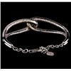 Image 2 : 3.48 ctw Diamond Bracelet - 14KT White Gold