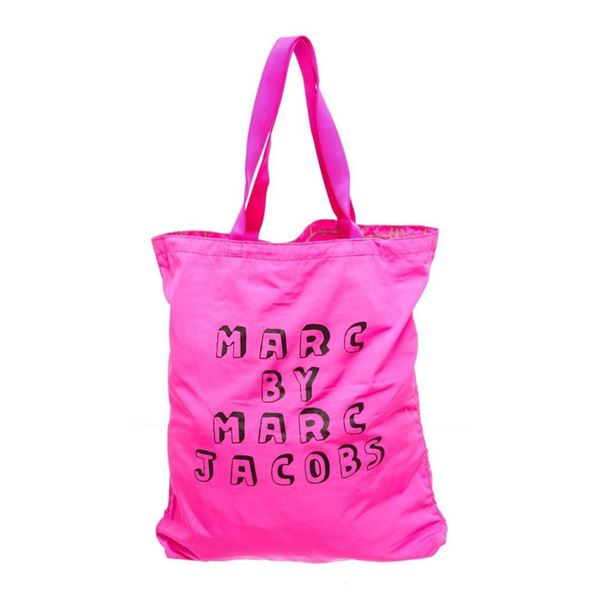 Marc by Marc Jacobs Pink Nylon Brick Bunnies Tote