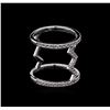 Image 1 : 0.89 ctw Diamond Ring - 14KT White Gold