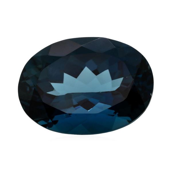 20.54 ct. Natural Oval Cut London Blue Topaz