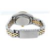 Image 6 : Rolex Ladies 2 Tone Quickset 18K Blue String Diamond Datejust Wristwatch