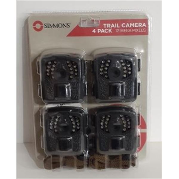 Simmons Trail Camera 4 Pack