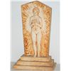 Image 1 : KAZUICHI PLASTER CAST SCULPTURE, "WOMAN W/CHILD"; SIGNED (11" X 7")