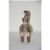 Image 2 : SUSAN HOGAN STONEWARE CAT SCULPTURE, "BINGO"; SIGNED (8" H)