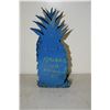 Image 3 : BERNIE MORIAZ METAL & ACRYLIC PINEAPPLE SCULPTURE; SIGNED (14" X 5.5")