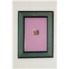 Image 1 : MINIATURE PRINT; SIGNED (FRAMED 7 1/4" X 9 1/4")
