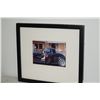 Image 1 : DARRELL ORWIG PHOTO, "AUTOS, ELBOWS, KNEES & BOBBY 2"; SIGNED (FRAMED 8 3/4" X 9 3/4")