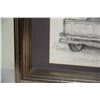 Image 2 : SNOWDEN HODGES GRAPHITE DRAWING, "INTERNATIONAL "TRUCK"; SIGNED (FRAMED 8 1/4" X 10 1/4")