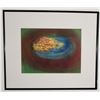 Image 1 : DAVE DEVENOT PASTEL, "ALTERNATIVE UNIVERSE"; SIGNED (FRAMED 20.5" X 16.5")