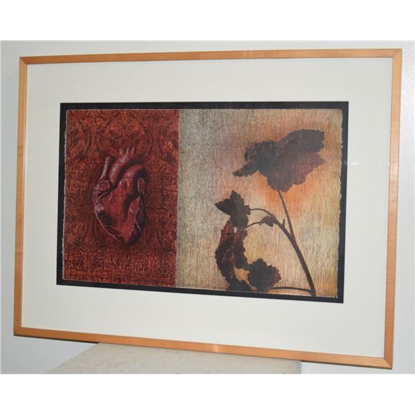 CHARLES COHAN GIFT PRINT, "UNTITLED" (FRAMED 31" X 23 1/4")