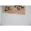 Image 2 : YOO SOO KIM COLOR PRINT, "PETROGLYPHS"; SIGNED (UNFRAMED  11" X 10 1/2")