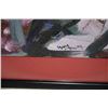 Image 2 : M. YAMASHITA MIXED MEDIA ON CANVAS, "IDANTA"; SIGNED (FRAMED 16" X 18")