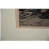 Image 2 : WILLIAM CHASE ETCHING, "A GENTLE BOHEMIAN; SIGNED (FRAMED 12.5" X 16.5")