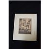 Image 1 : CYRUS RUNNING ARTIST PROOF BLOCK PRINT, "LOS TRES REYES"'; SIGNED (MATTED 14.5" X 17")