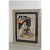 Image 1 : MARLENE ALT MIXED MEDIA/COLLAGE; UNSIGNED (UNFRAMED 11.5" X 14") (2 PCS)