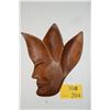 Image 1 : CARVED WOOD WALL PLAQUE