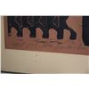 Image 2 : ARTIST PROOF BLOCK PRINT, "NORTH AFRICA"; SIGNED (MATTED 35" X 23")